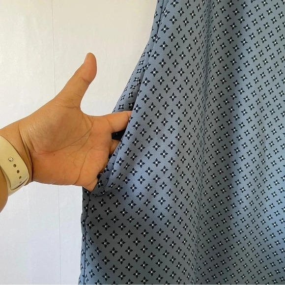 Abercrombie & Fitch Women's Dress | Knee Length | Blue | Sz Small - Picture 6 of 10